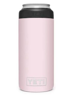 YETI Rambler Stainless Steel Ice Pink Beverage Insulator LIKE NEW